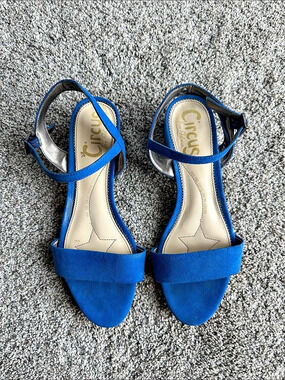 Circus by Sam Edelman Blue Strappy Heels